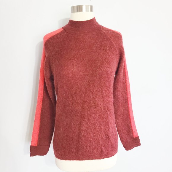 Marie Oliver dylan double crew colorblock sweater - Picture 2 of 7